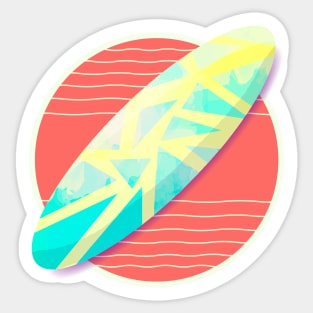 Rising Sun Surf Sticker